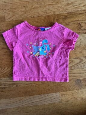 Blue’s Clues Nick Jr. Pink Short Sleeve Tee 100% cotton
